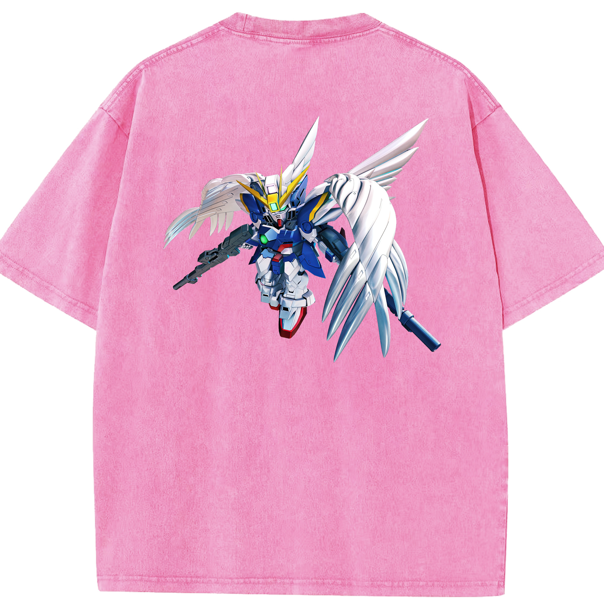 （画像用） 機動戦士ガンダム Mobile Suit Gundam 綿100% ヴィンテージ風 半袖Tシャツ（背面プリント）